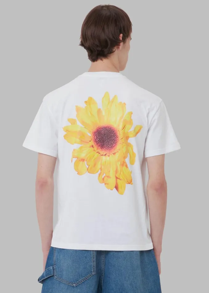 The Frankie Shop Tops Men Jw Anderson Best In Show Back Print TShirt 8211 White