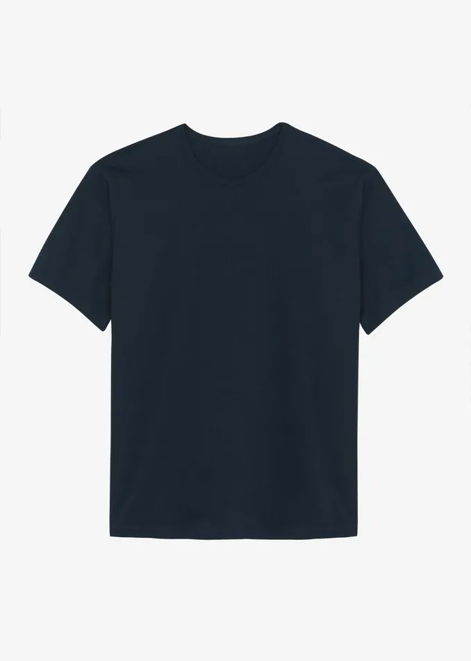 The Frankie Shop Tops Women Connell Boxy Tee 8211 Navy