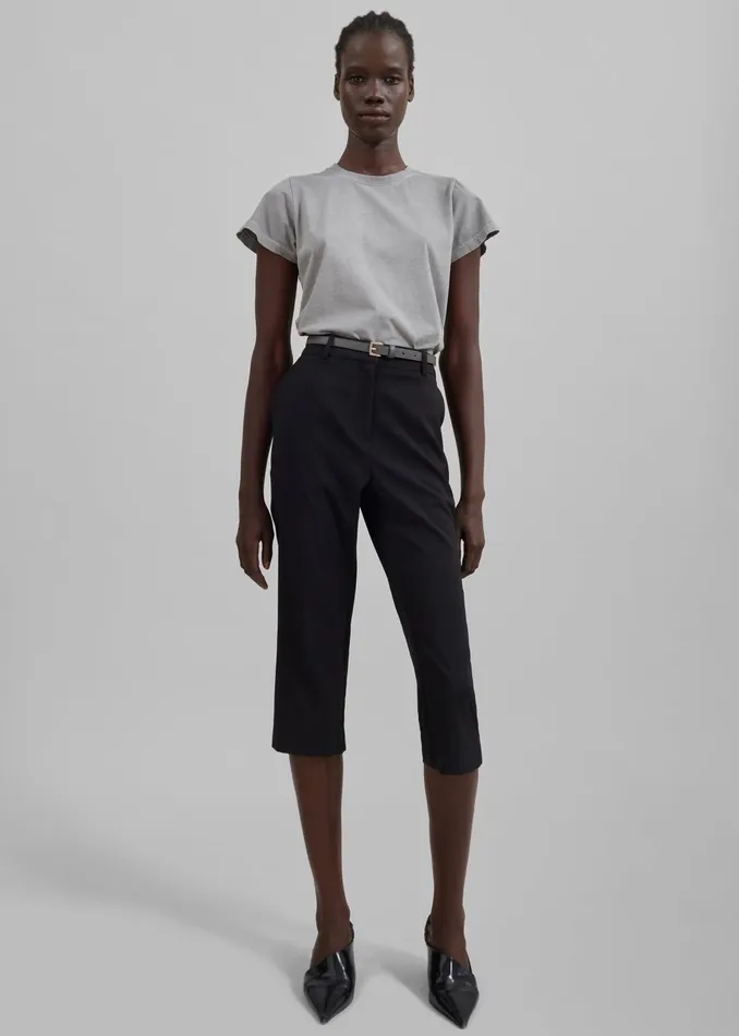 The Frankie Shop Tops Women Dollie Tee 8211 Grey
