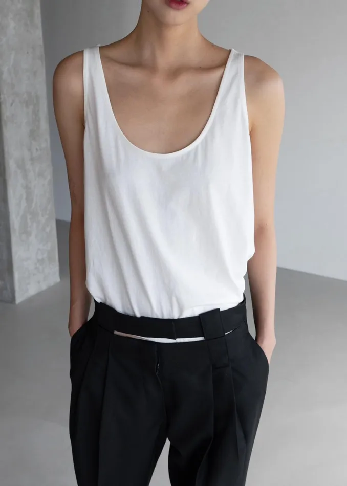 The Frankie Shop Tops Women Penelope Tank Top 8211 White