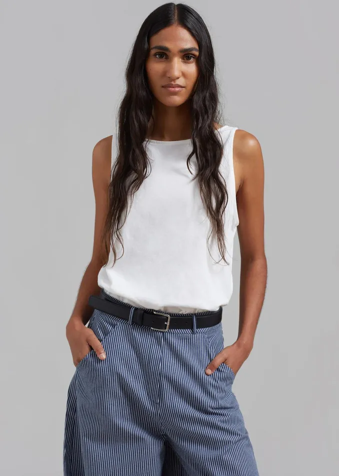 The Frankie Shop Tops Women Penelope Tank Top 8211 White
