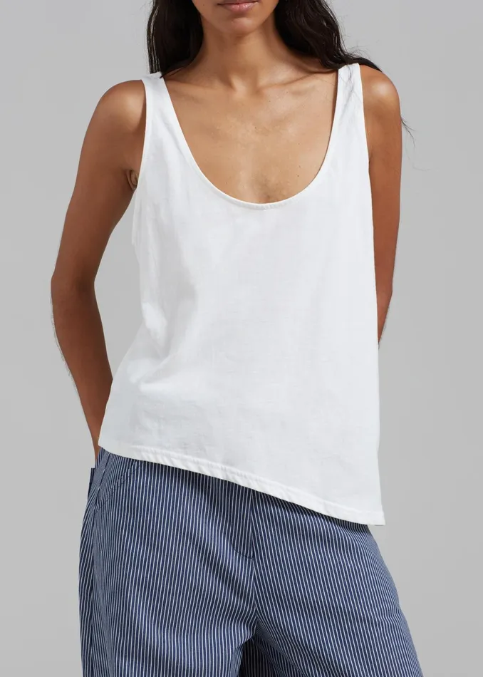 The Frankie Shop Tops Women Penelope Tank Top 8211 White