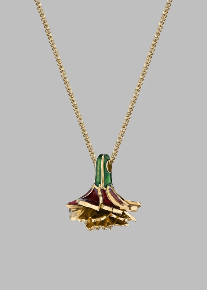 The Frankie Shop Women Bevza Marigold Pendant 8211 RedYellow