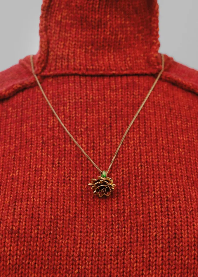 The Frankie Shop Women Bevza Marigold Pendant 8211 RedYellow
