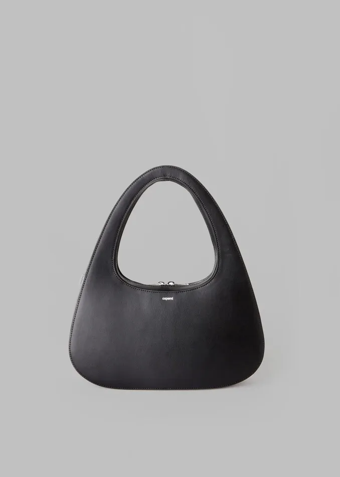The Frankie Shop Women Coperni Large Baguette Swipe Bag 8211 Black