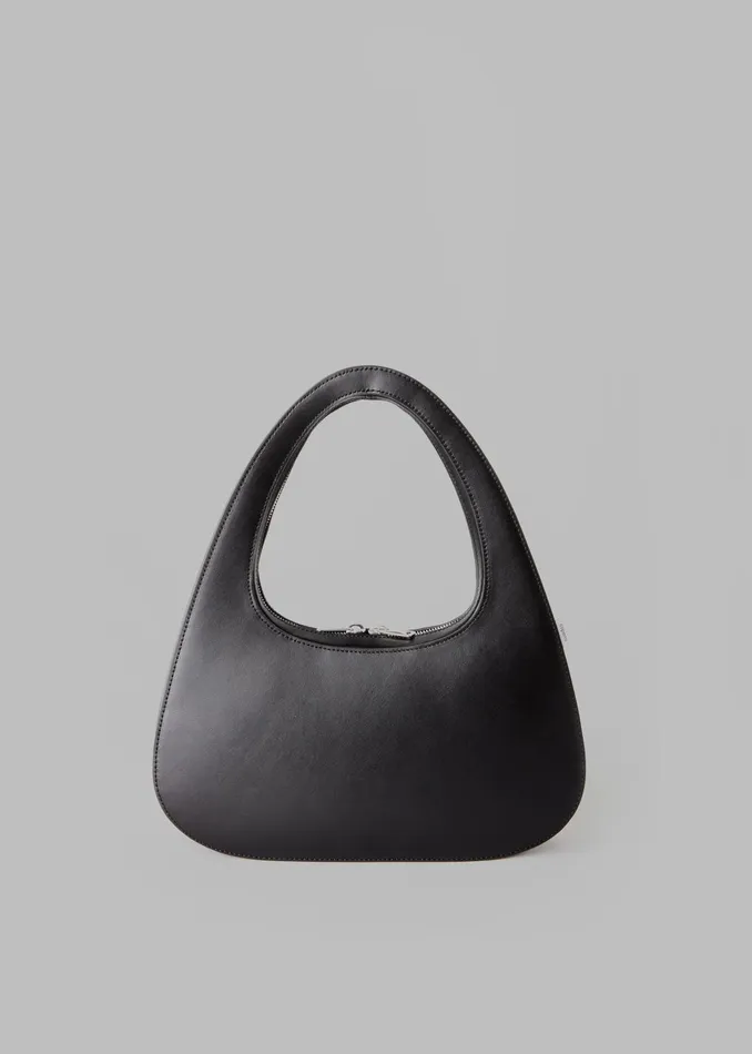 The Frankie Shop Women Coperni Large Baguette Swipe Bag 8211 Black