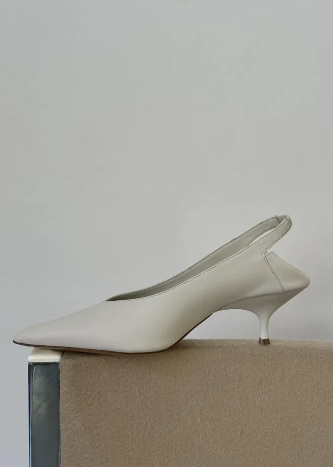 The Frankie Shop Women Gia Borghini X Heidi Bivens Heloise Heels 8211 Oyster