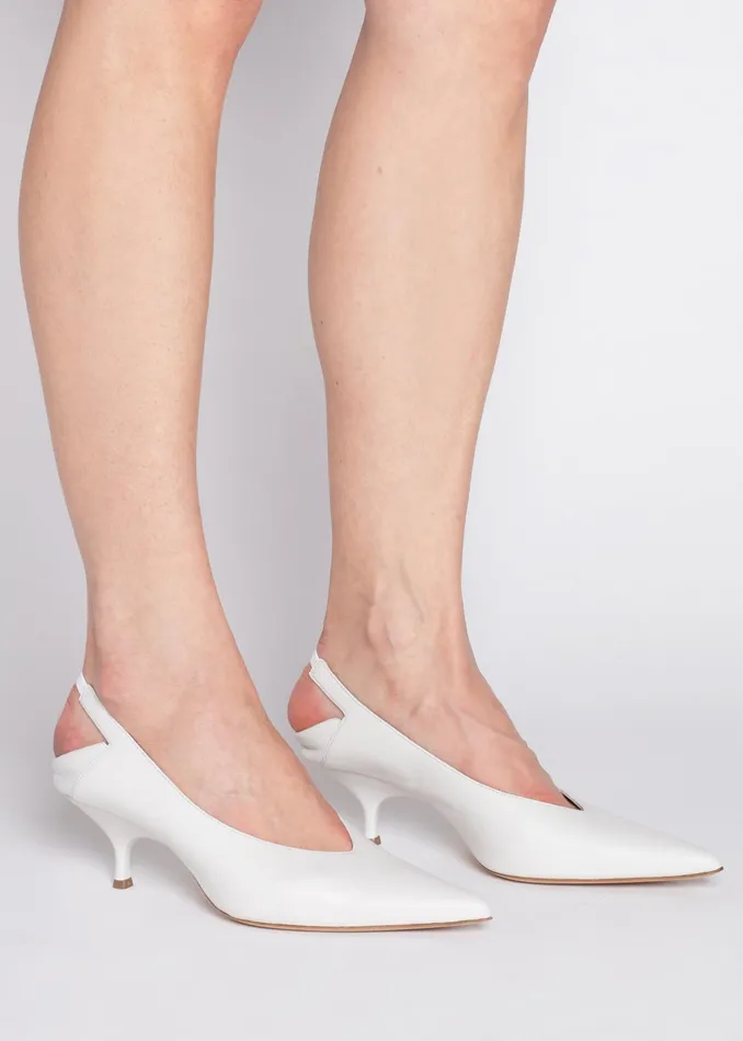 The Frankie Shop Women Gia Borghini X Heidi Bivens Heloise Heels 8211 Oyster