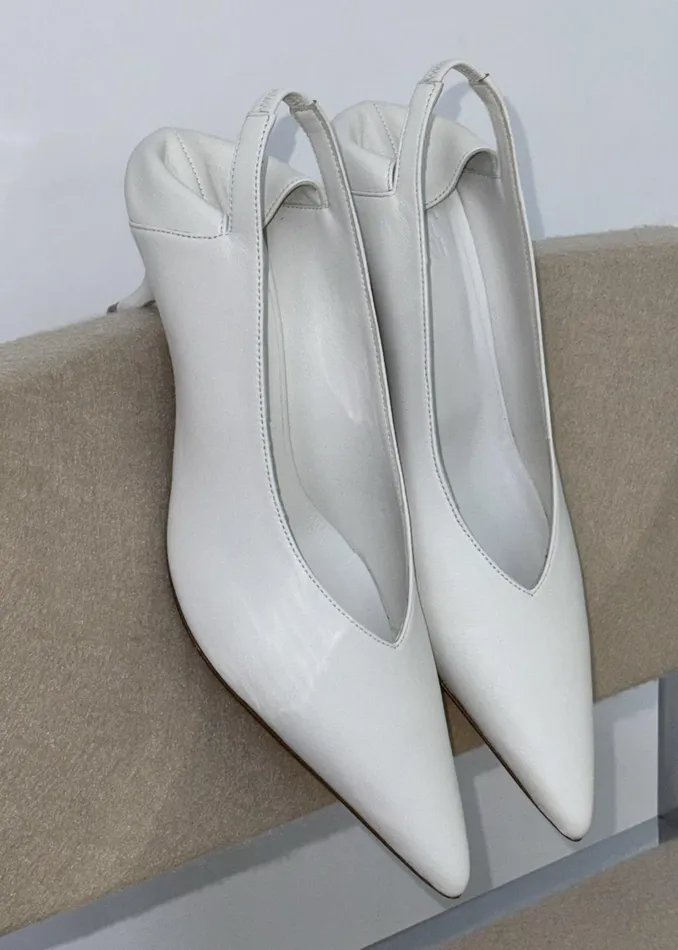 The Frankie Shop Women Gia Borghini X Heidi Bivens Heloise Heels 8211 Oyster