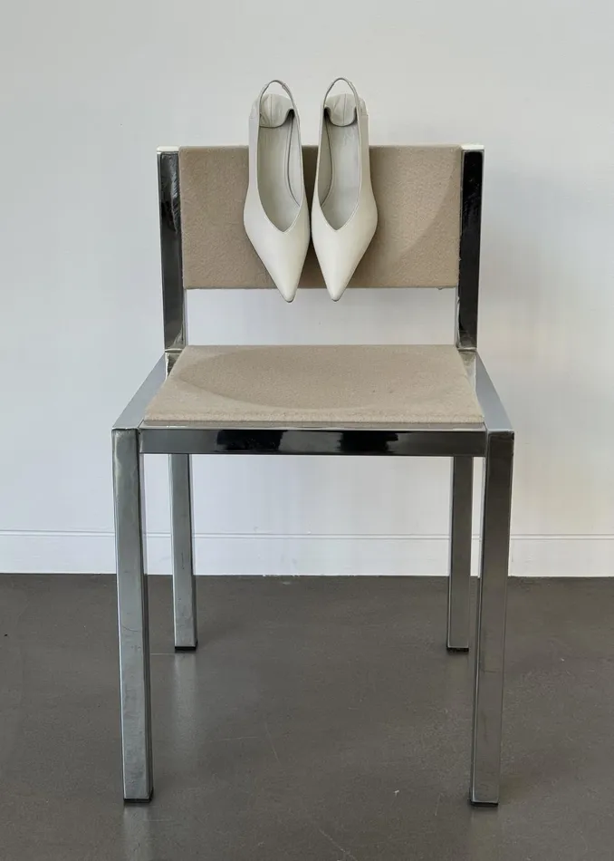 The Frankie Shop Women Gia Borghini X Heidi Bivens Heloise Heels 8211 Oyster
