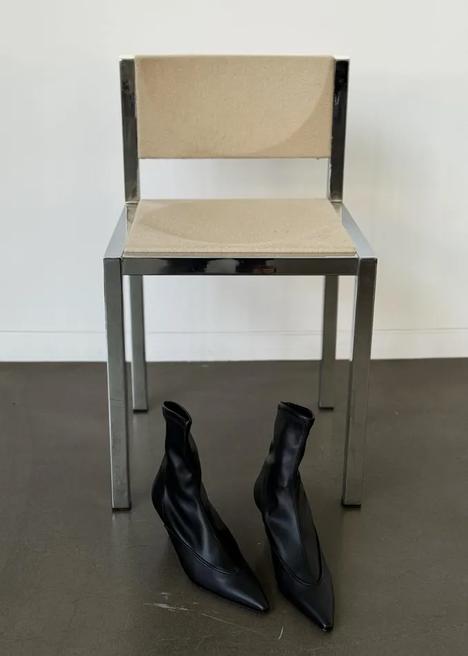 The Frankie Shop Women Gia Borghini X Heidi Bivens Hunter Boots 8211 Black