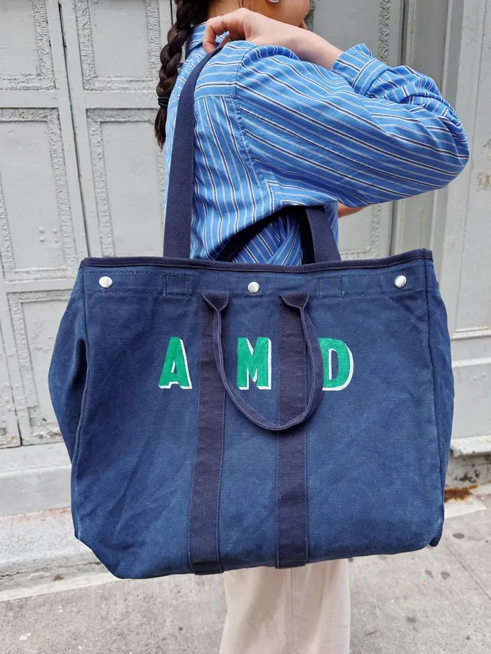 The Perfect Weekend Tote Navy Women Alex Mill