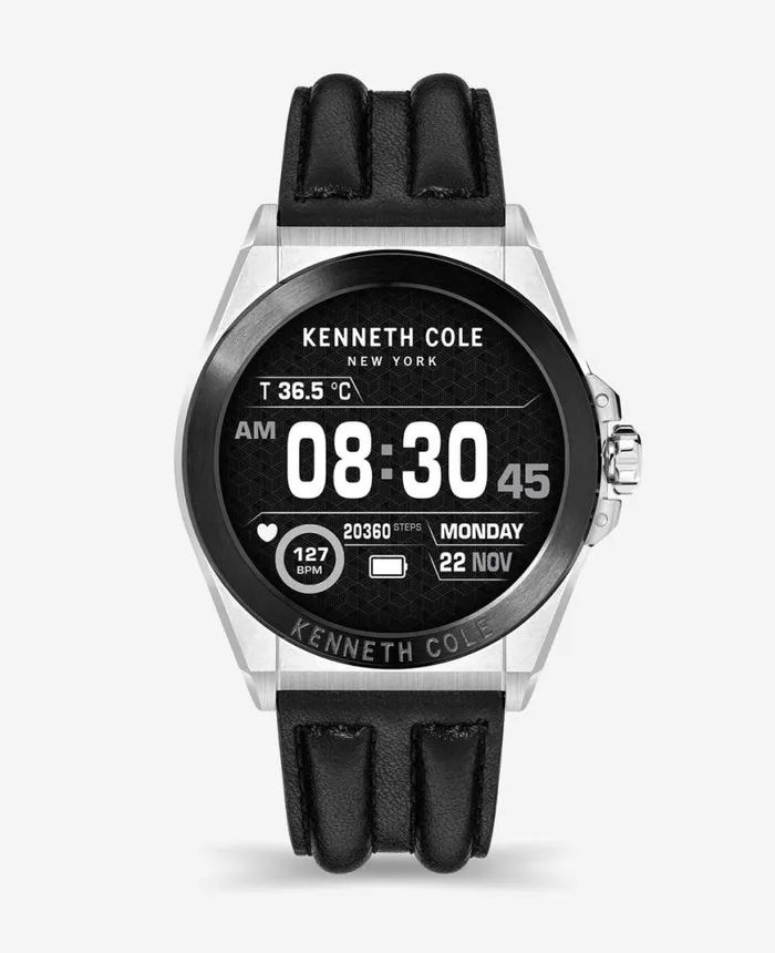 The Wellness Smartwatch 20 With Interchangeable Band Set Black Men Kenneth Cole Watches The Wellness Smartwatch 20 With Interchangeable Band Set Black Men Kenneth Cole Watches