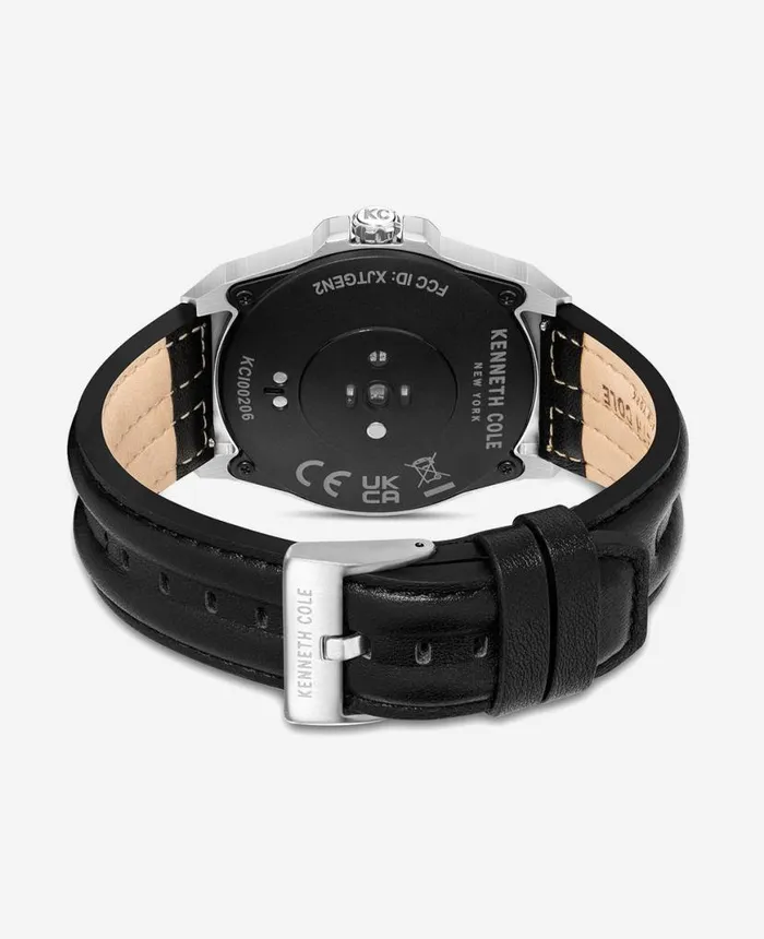 The Wellness Smartwatch 20 With Interchangeable Band Set Black Men Kenneth Cole Watches
