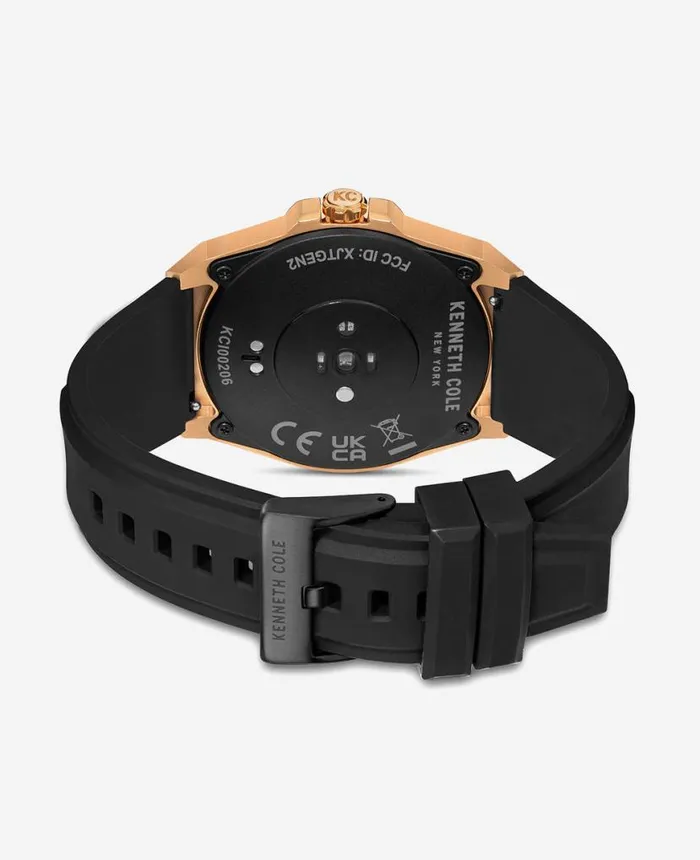 The Wellness Smartwatch 20 With Interchangeable Band Set Black Men Kenneth Cole Watches