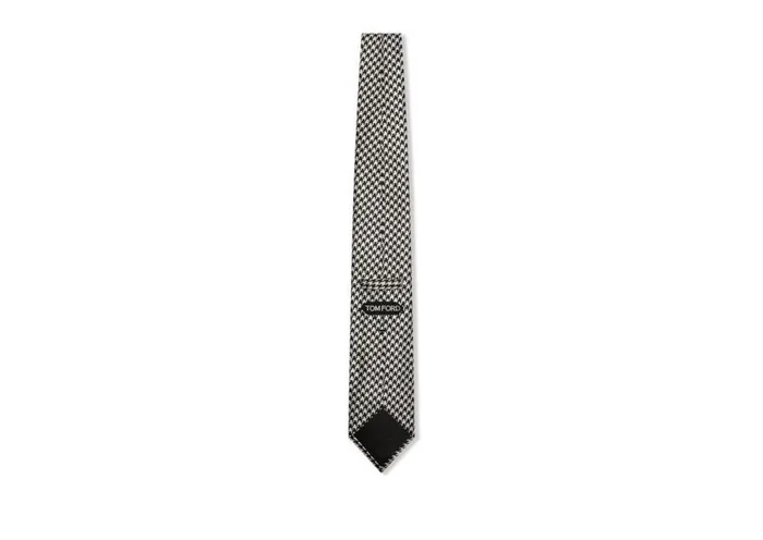 Ties and Bow Ties Men TOM FORD HOUNDSTOOTH TIE Multi Black Ties and Bow Ties Men TOM FORD HOUNDSTOOTH TIE Multi Black