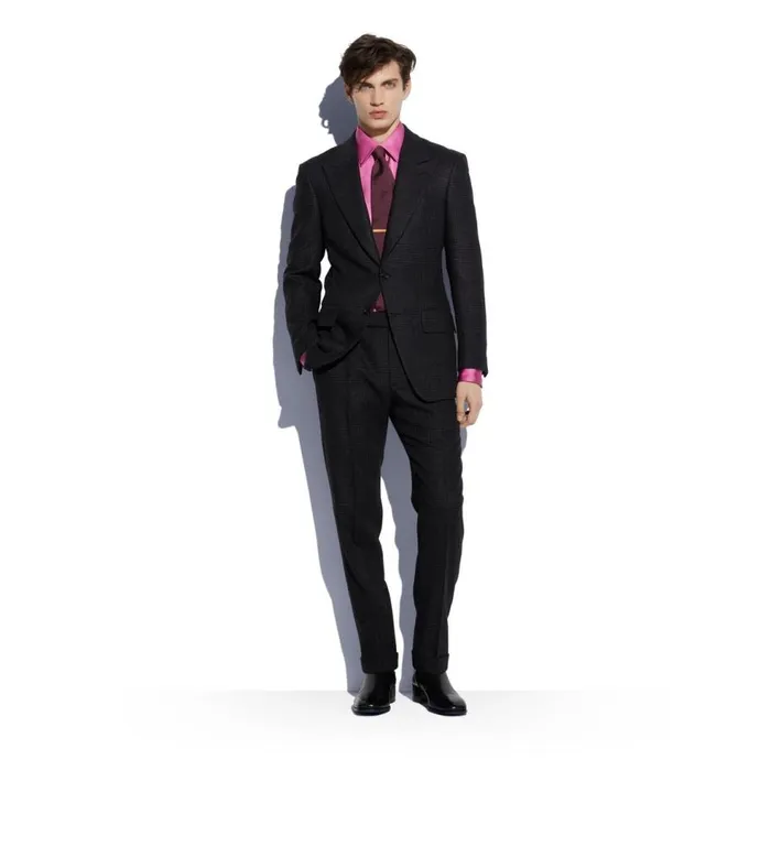Ties and Bow Ties Men TOM FORD TWILL JAQCUARD TIE Magenta Ties and Bow Ties Men TOM FORD TWILL JAQCUARD TIE Magenta