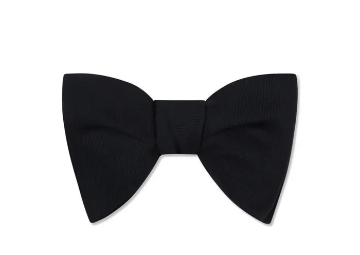 Ties and Bow Ties Men TOM FORD VISCOSE FAILLE BOW TIE Black