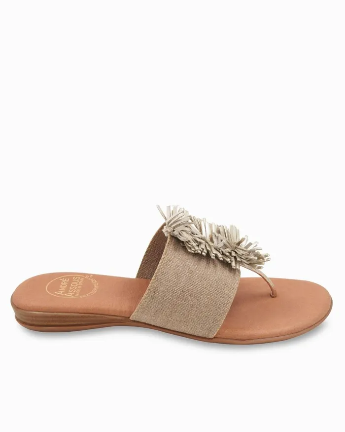 Tommy Bahama Andr Assous Featherweights Novalee Sandals Beigeplatino Women Shoes and Sandals