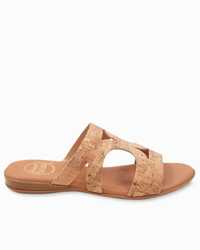 Tommy Bahama Andr Assous Nailea Cork Sandals Natural Women Shoes and Sandals