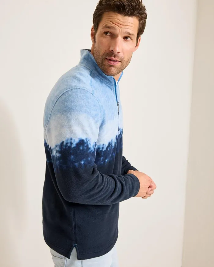 Tommy Bahama Azul Tides Ombr HalfZip Sweatshirt Blues Men Sweatshirts Tommy Bahama Azul Tides Ombr HalfZip Sweatshirt Blues Men Sweatshirts