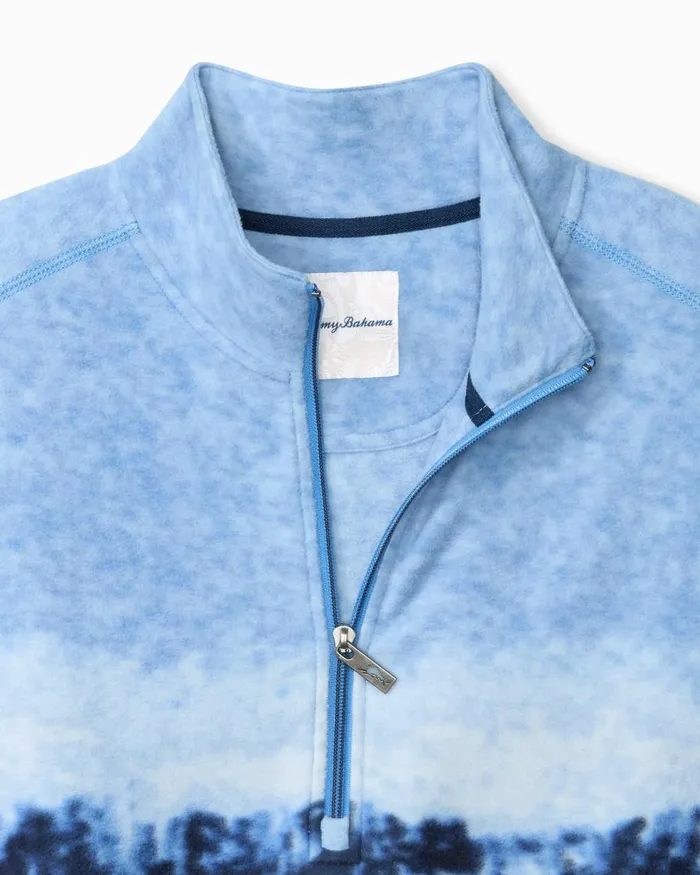 Tommy Bahama Azul Tides Ombr HalfZip Sweatshirt Blues Men Sweatshirts Tommy Bahama Azul Tides Ombr HalfZip Sweatshirt Blues Men Sweatshirts