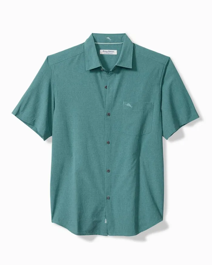 Tommy Bahama Bahama Coast Sandypoint IslandZone Shirt Sea Jade Men Shirts