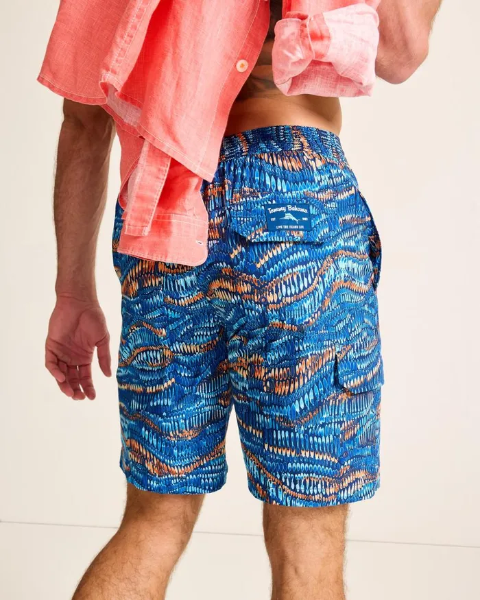 Tommy Bahama Baja Monte Rio Geo 9Inch Boardshorts Kingdom Blue Men Swim and Boardshorts Tommy Bahama Baja Monte Rio Geo 9Inch Boardshorts Kingdom Blue Men Swim and Boardshorts