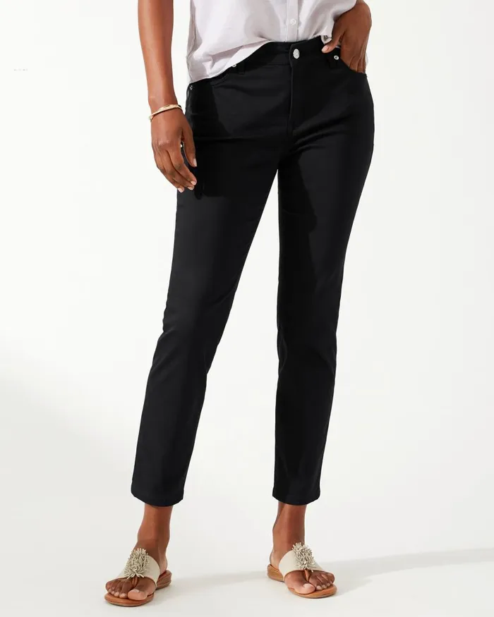 Tommy Bahama Boracay Beach HighRise Ankle Jeans Black Women Jeans Tommy Bahama Boracay Beach HighRise Ankle Jeans Black Women Jeans