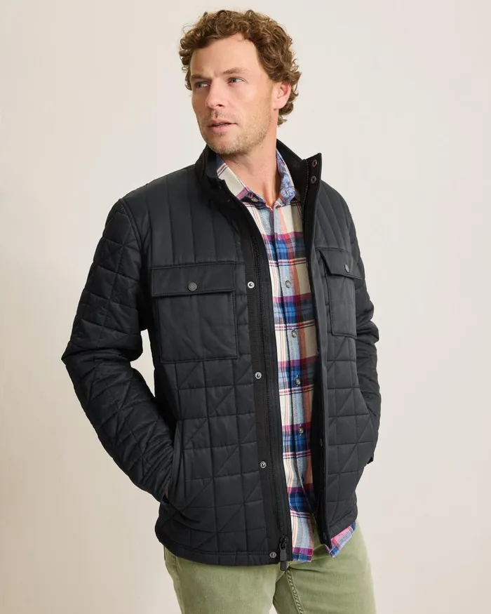Tommy Bahama Burnaby Park Jacket Jet Black Men Jackets and Outerwear Tommy Bahama Burnaby Park Jacket Jet Black Men Jackets and Outerwear