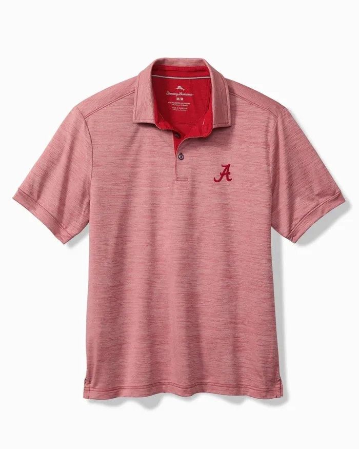 Tommy Bahama Collegiate San Raphael IslandZone Polo Alabama Men Shirts