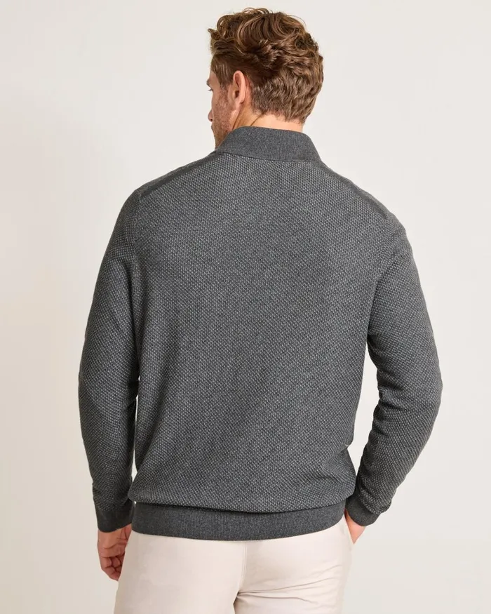 Tommy Bahama Coolside Legend HalfZip IslandZone Sweater Grey Mist Men Sweaters Tommy Bahama Coolside Legend HalfZip IslandZone Sweater Grey Mist Men Sweaters