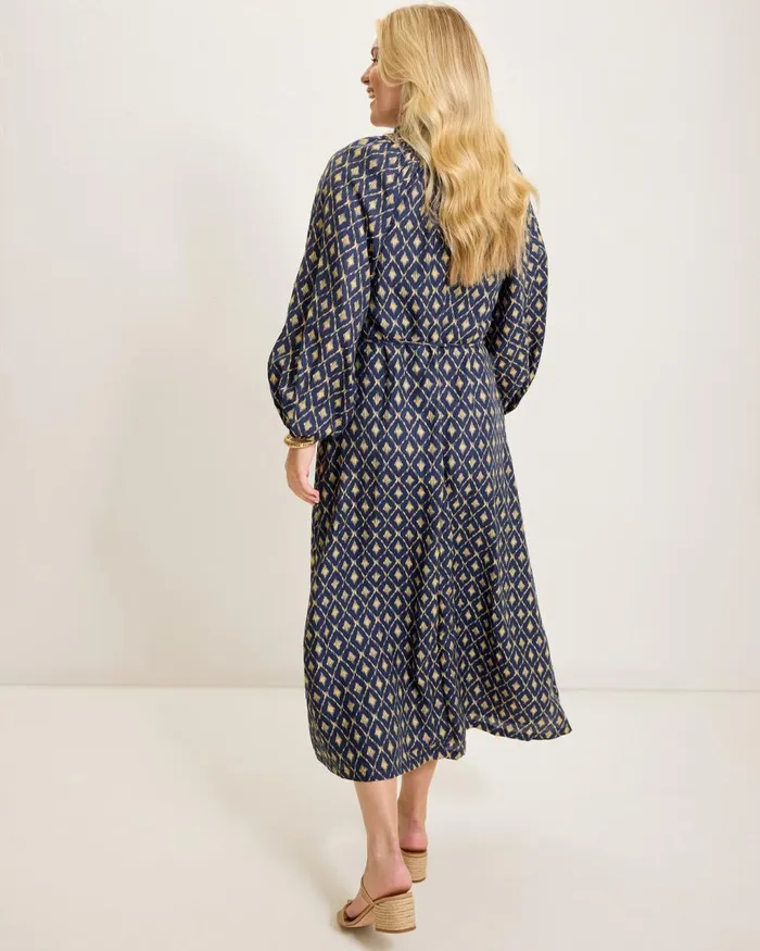 Tommy Bahama Diamond Cay LongSleeve Maxi Dress Coastline Women Dresses Tommy Bahama Diamond Cay LongSleeve Maxi Dress Coastline Women Dresses