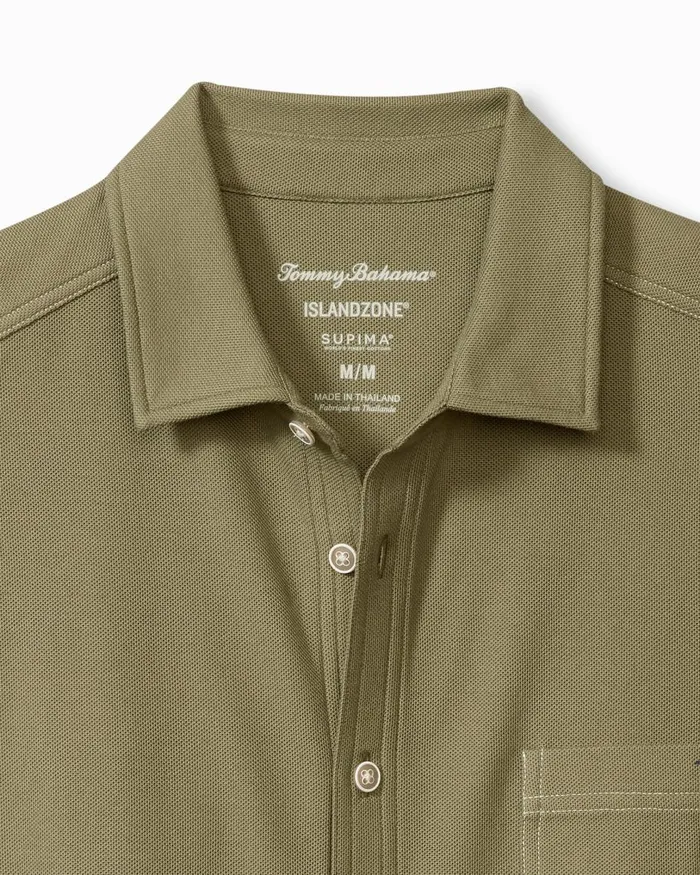 Tommy Bahama Emfielder IslandZone Knit ShortSleeve Shirt Tea Leaf Men Shirts Tommy Bahama Emfielder IslandZone Knit ShortSleeve Shirt Tea Leaf Men Shirts