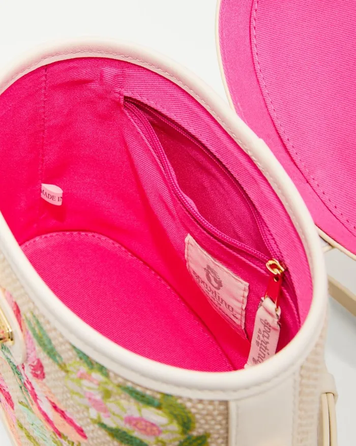 Tommy Bahama Flamingo Pineapple Crossbody Bag Pink Multi Women Handbags and Clutches Tommy Bahama Flamingo Pineapple Crossbody Bag Pink Multi Women Handbags and Clutches