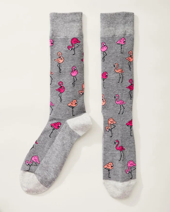 Tommy Bahama Flock N039 Roll Socks Grey Heather Men Socks
