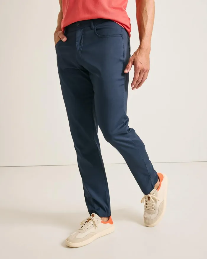 Tommy Bahama IslandZone Performance 5Pocket Pants Dark Eclipse Men Pants and Chinos