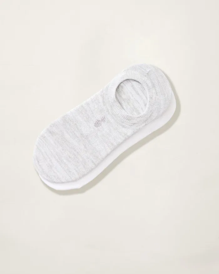 Tommy Bahama IslandZone Performance NoShow Socks 2 Pack Whitegrey Heather Women Shoes and Sandals