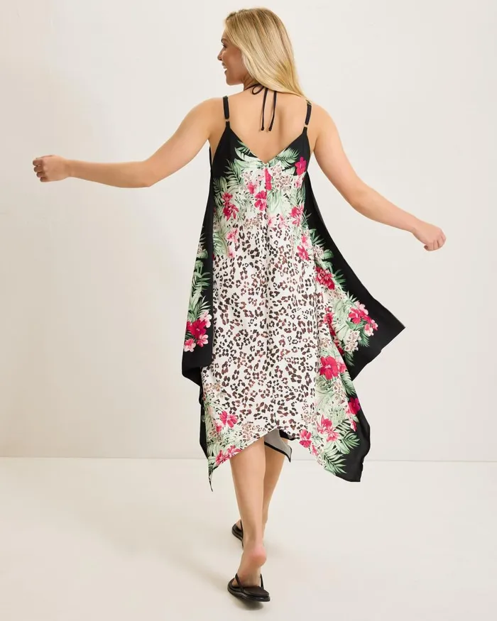 Tommy Bahama Lily Cat Scarf Coverup Dress Black Women Dresses Tommy Bahama Lily Cat Scarf Coverup Dress Black Women Dresses