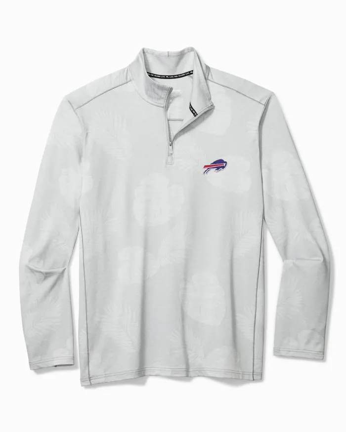 Tommy Bahama NFL Delray Frond IslandZone HalfZip Sweatshirt Buffalobills Men Sweatshirts Tommy Bahama NFL Delray Frond IslandZone HalfZip Sweatshirt Buffalobills Men Sweatshirts