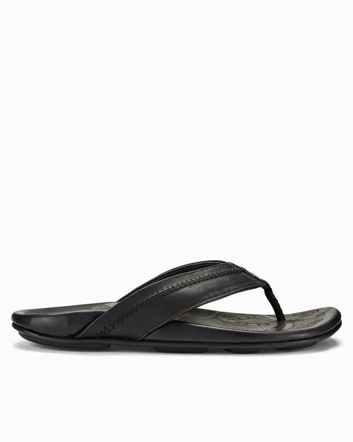 Tommy Bahama OluKai Hiapo Sandals Lava Rock Men Shoes and Sandals