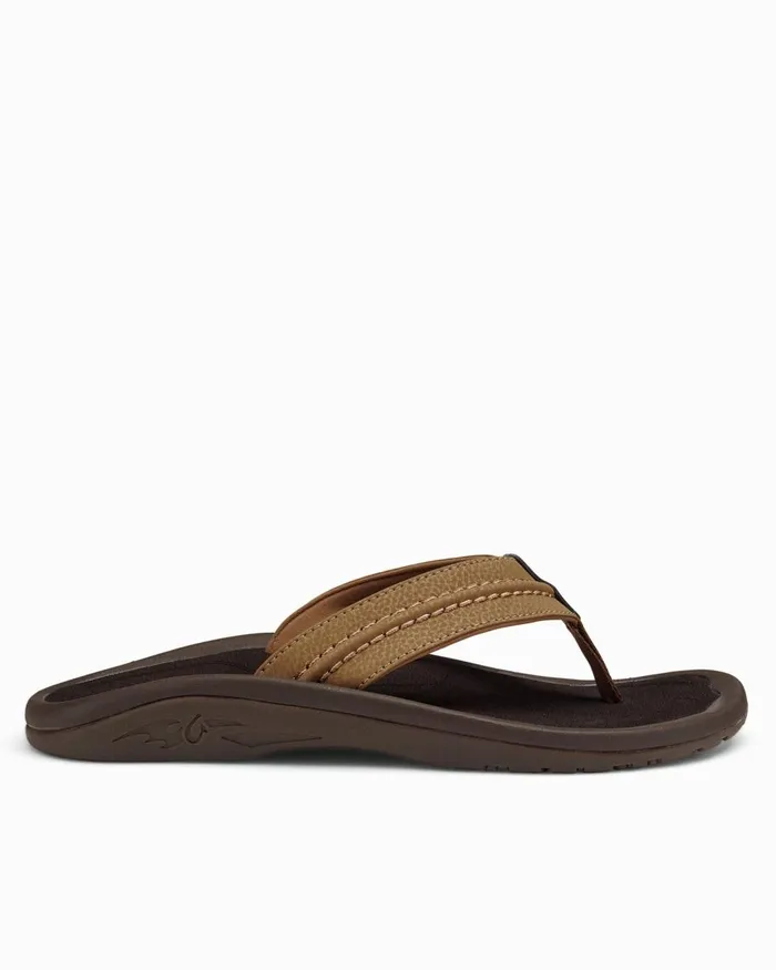 Tommy Bahama OluKai Hokua Sandals Tan Men Shoes and Sandals