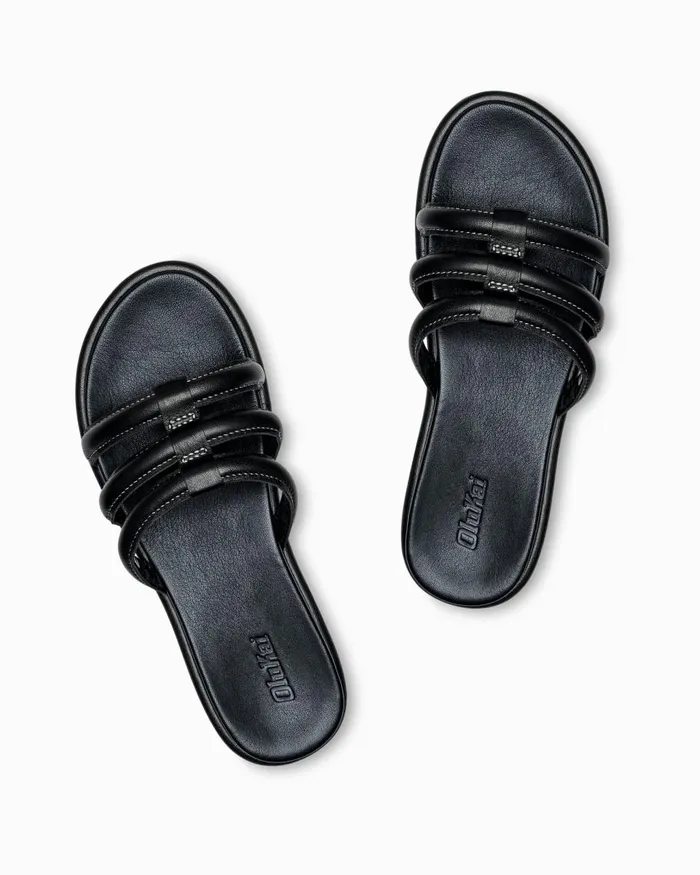 Tommy Bahama Olukai Tiare Slide Sandals Black Women Shoes and Sandals Tommy Bahama Olukai Tiare Slide Sandals Black Women Shoes and Sandals