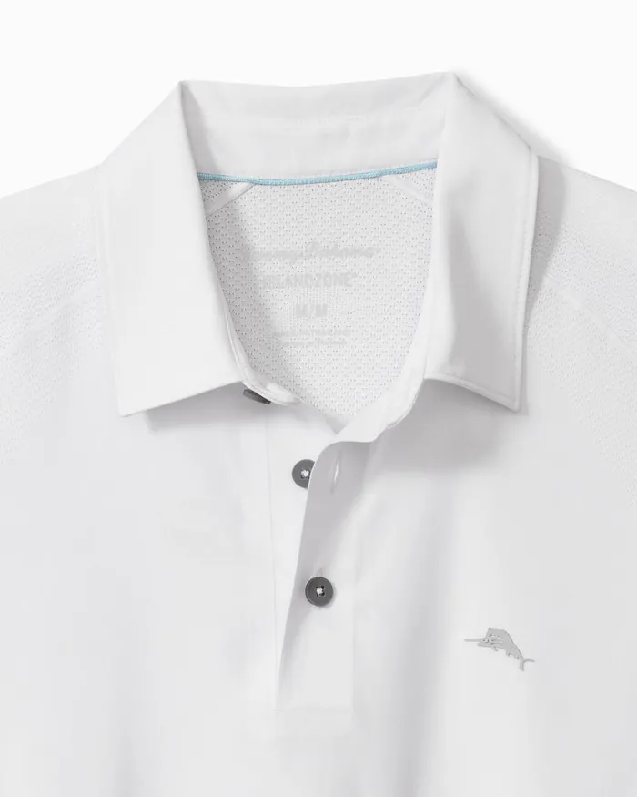 Tommy Bahama Palm Coast Pro IslandZone Polo White Men Shirts Tommy Bahama Palm Coast Pro IslandZone Polo White Men Shirts