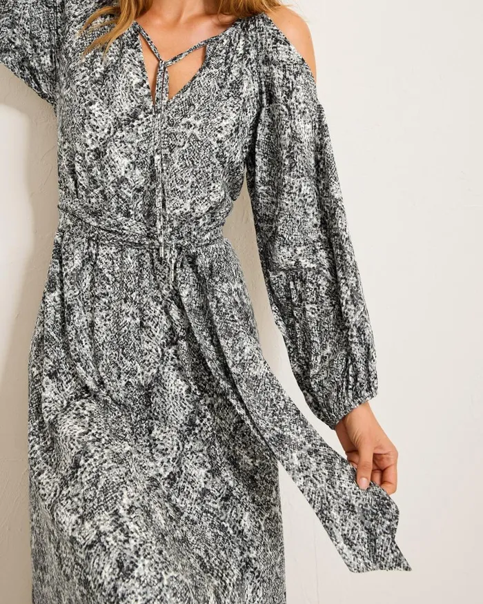Tommy Bahama Playa Python Maxi Dress Shadow Women Dresses Tommy Bahama Playa Python Maxi Dress Shadow Women Dresses