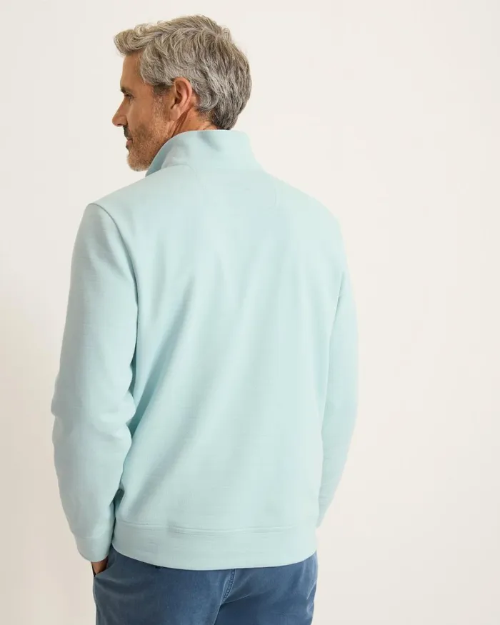 Tommy Bahama St Kitts HalfZip Sweatshirt Sterling Blue Men Sweatshirts Tommy Bahama St Kitts HalfZip Sweatshirt Sterling Blue Men Sweatshirts