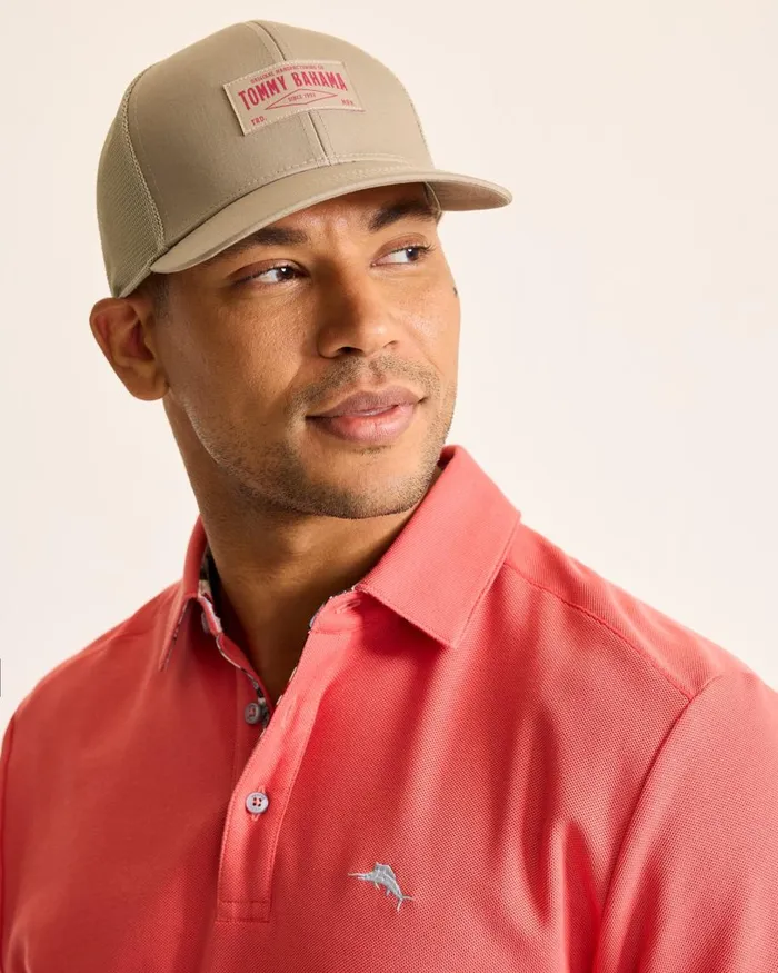 Tommy Bahama Vintage Tommy Bahama Packable Trucker Cap Khaki Men Hats and Caps Tommy Bahama Vintage Tommy Bahama Packable Trucker Cap Khaki Men Hats and Caps