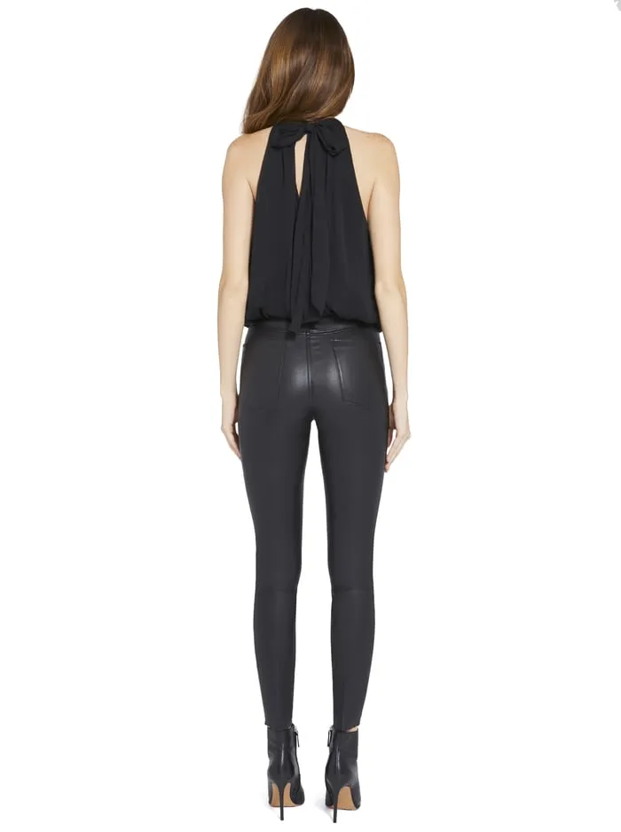 Tops Women Alice Olivia Maris Halter Top Black