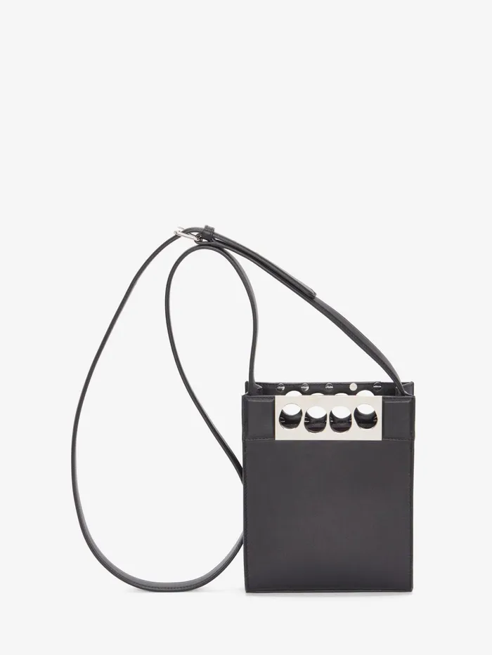 Totes Men Alexander McQueen The Grip Mini Tote Bag Black