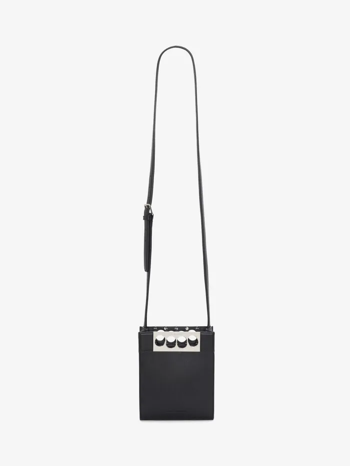 Totes Men Alexander McQueen The Grip Mini Tote Bag Black